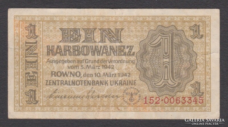 1 Karbowanez 1942 (F)