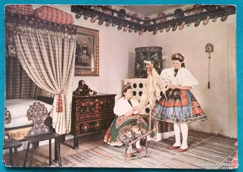 Decs, "Magyar szoba", postatiszta képeslap