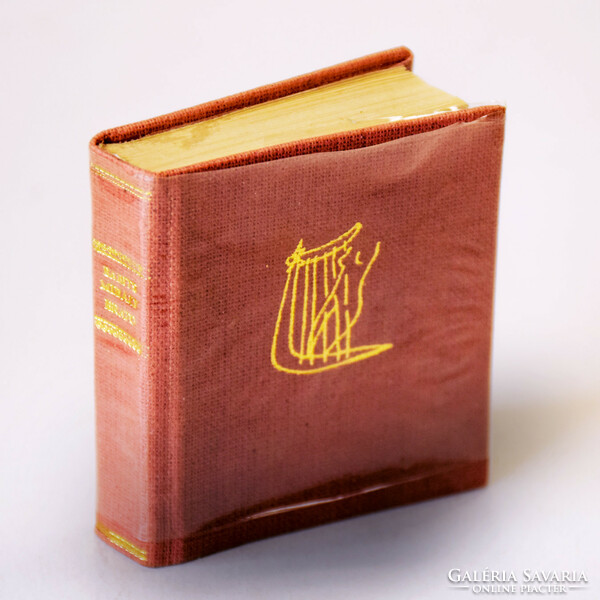 Mihály Babits: erato - miniature book