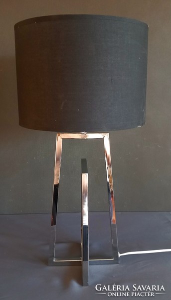 Hatalmast Italy design króm asztali lámpa ALKUDHATÓ Art deco
