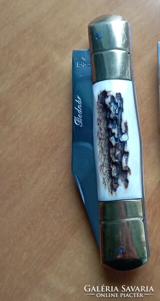 Juhász knife with its beautiful case.