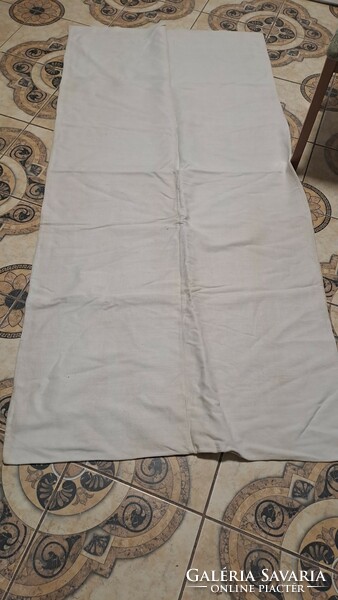 Natural linen waist bag, straw bag 190 cm x 93 cm