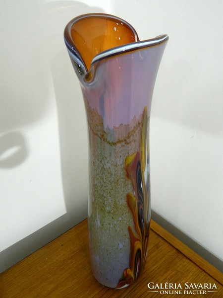Nagyméretű muránói üveg váza