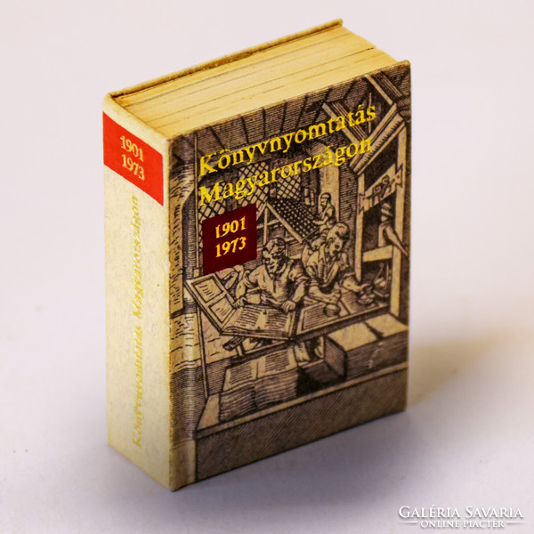 Könyvnyomtatás Magyarországon 1901-1973 - Miniatűr könyv