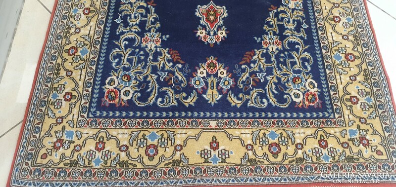 3211 Mesés kézi csomózású Iráni Isfahani gyapjú perzsa szőnyeg 103X163CM ingyen futárral