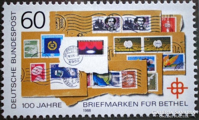 N1395 / Németország 1988 A Bétel Intézmény bélyeg postatiszta
