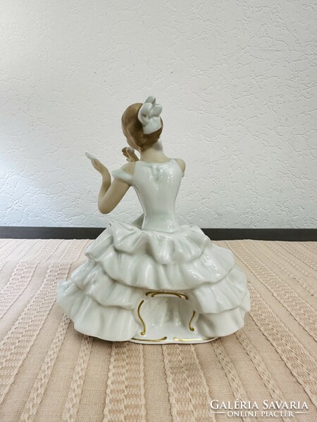 Wallendorf ballerina, flawless, 17cm.