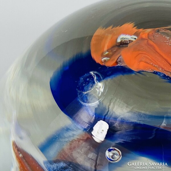 Glass paperweight / table decoration 2.