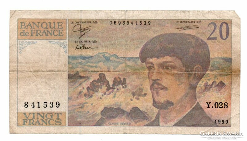 20 Francs 1990 France