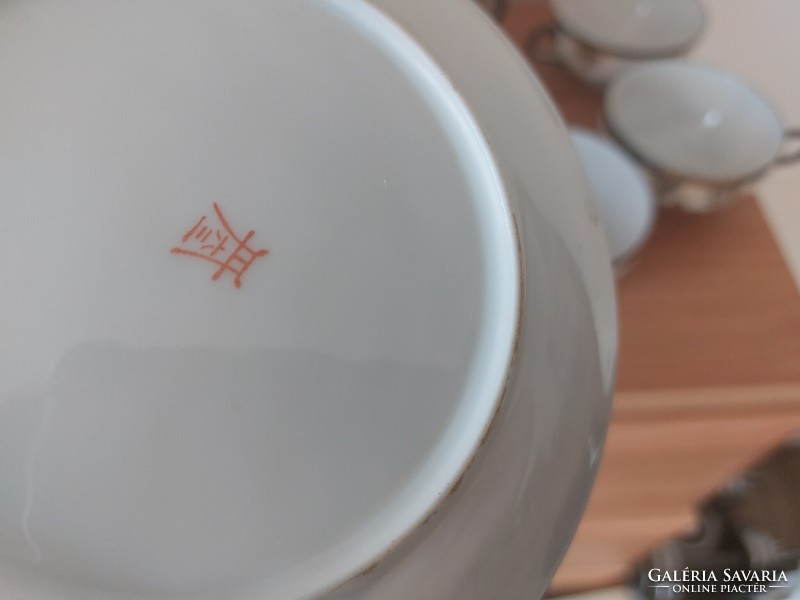 (K) Japán porcelán teáskészlet