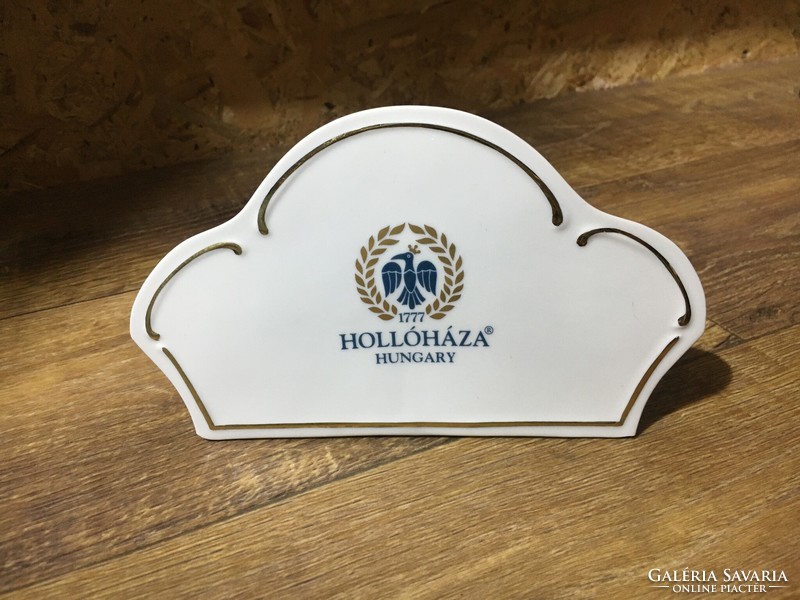 Porcelain plaque from Hölóháza. Large size!
