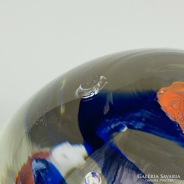 Glass paperweight / table decoration 2.