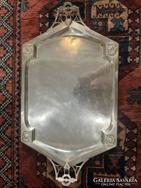 Art Nouveau large tray