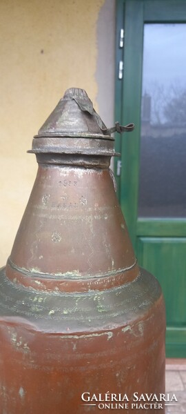 Nice old handmade bronze vessel