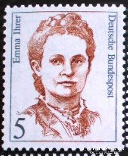 N1405 / Németország 1989 Híres Nők VIII. bélyeg postatiszta
