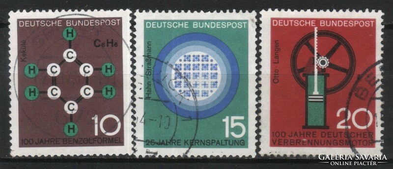 Bundes 3726 Mi 440-442      0,80 Euró