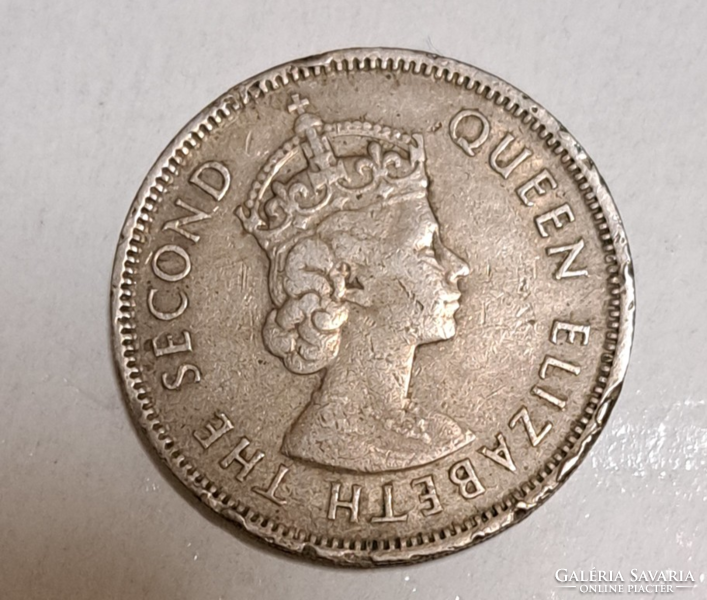 1966. Hong Kong 50 cents (1674)