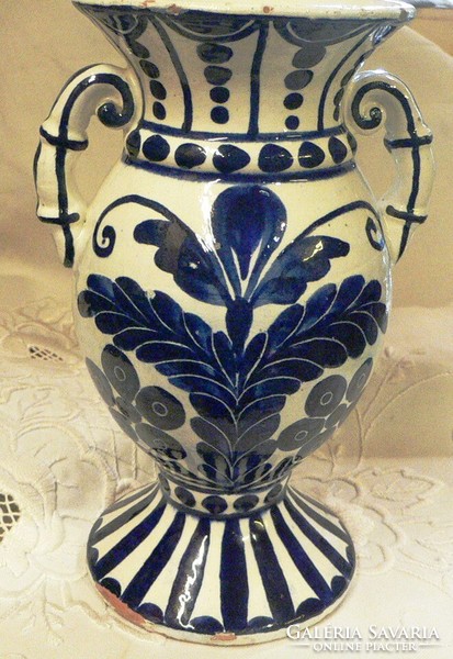 István Csikós hódmezővásárhely majolica ceramic vase