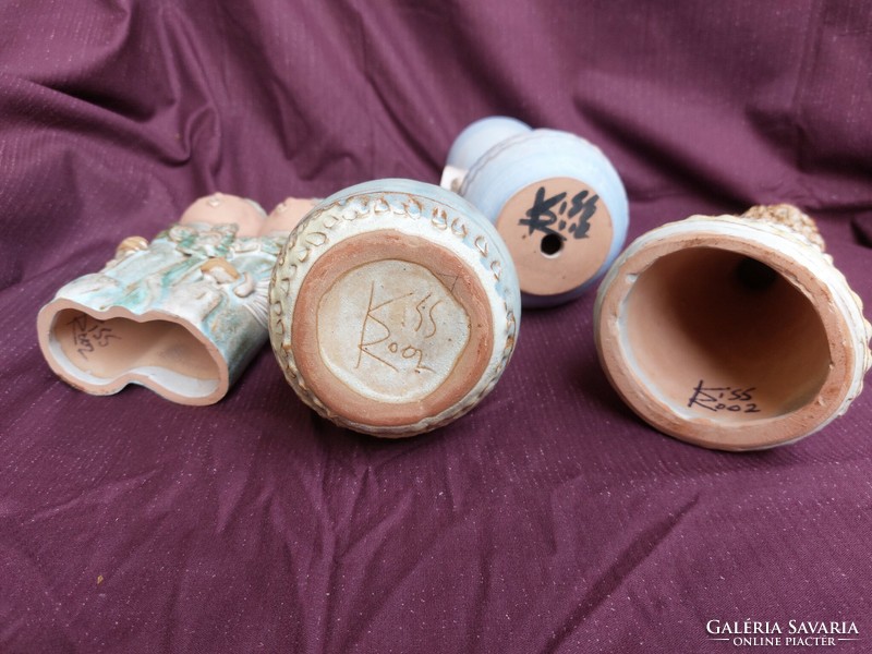 A selection of Ilona's little pink ceramics