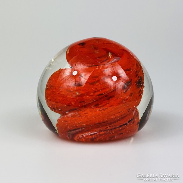 Glass paperweight / table decoration