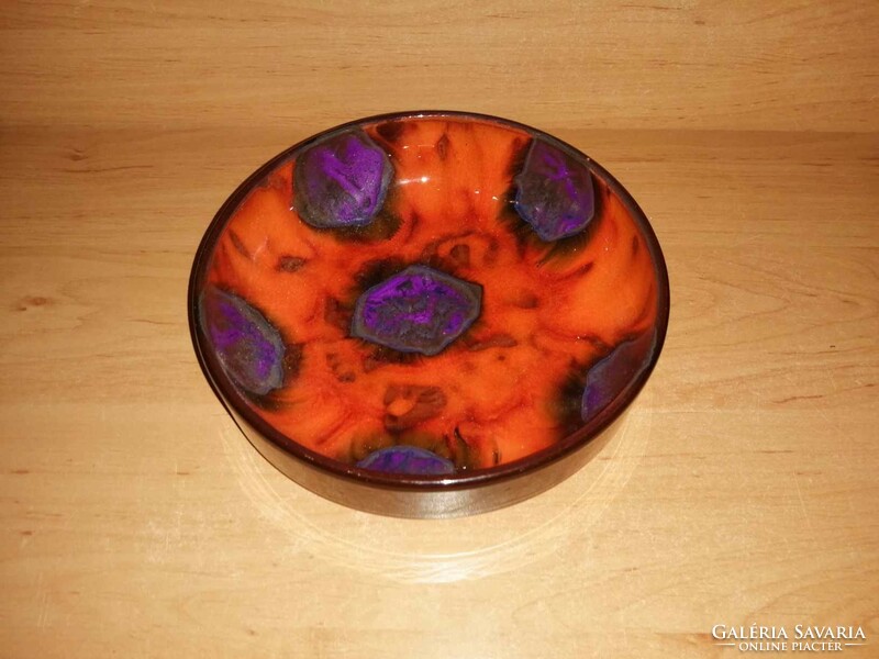 Applied art ceramic bowl - diam. 16.5 cm (5/d)