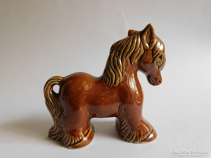 Brazilian ceramic horse 12 cm