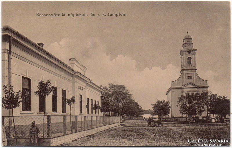 B - post 273 clean Hungarian cities and towns: Bessenyőtelek 191* (baross printing press eger)