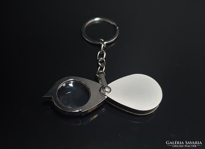 Keychain jewelry magnifier 10 x magnification
