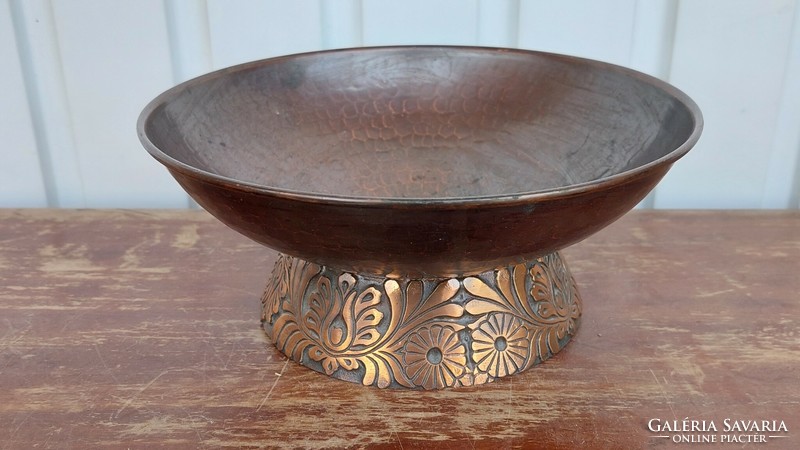 Lignifer metalwork craftsman bronze bowl