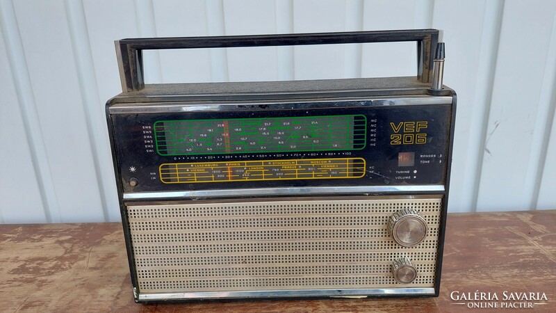 OROSZ VEF206 rádió