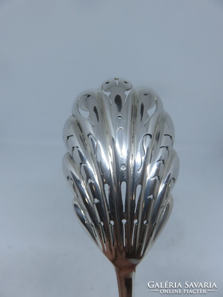 Hungarian silver art deco powdered sugar sprinkler