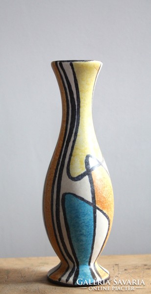 Retro west germany ceramic vase.