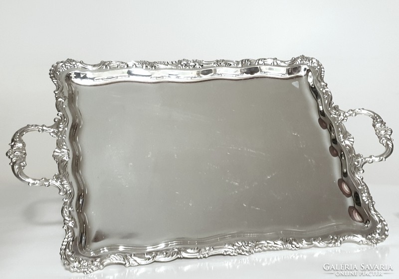 Large silver (925) pedro duran tray (1514 g)