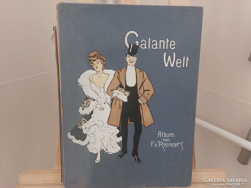 (K) Galante Welt Reznicek-Album nyomatok 1911