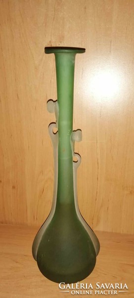 Murano green glass vase - 35 cm (z)