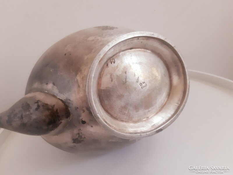 János Paár silver tea pourer 759 gr!!!! Very affordable price!!