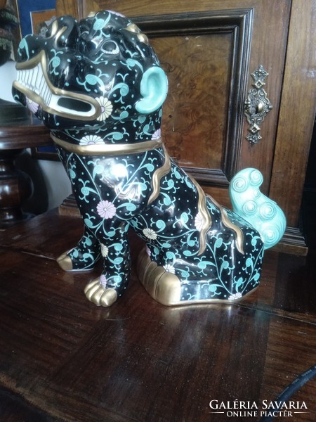 Herendi siang noir pattern foo dog!