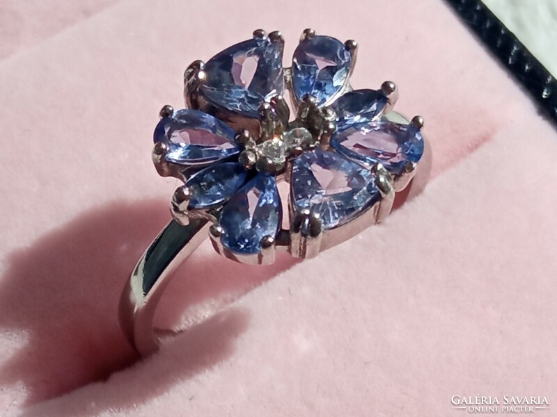 Tanzanite 925 ring 54