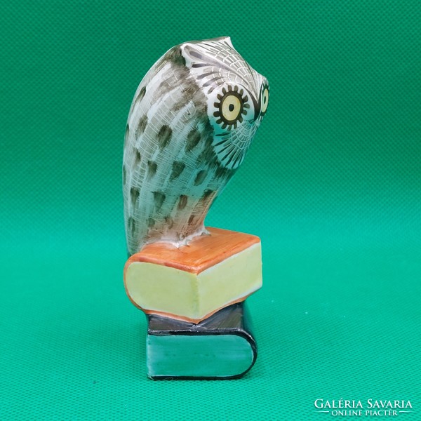 Extremely rare collector's craft ceramic owl figure