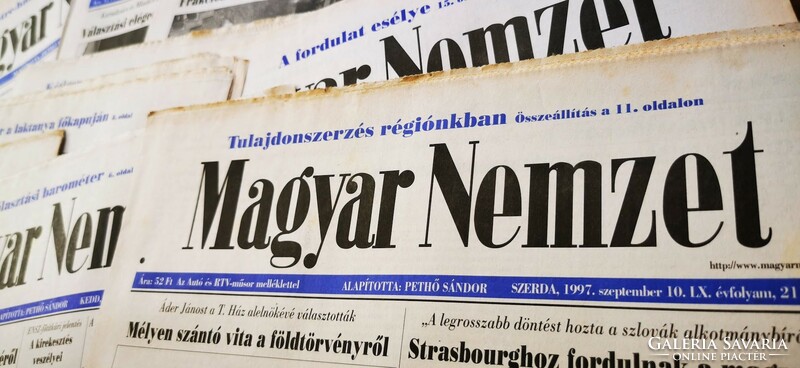 1968 May 10 / Hungarian nation / for birthday :-) original, old newspaper no.: 18211