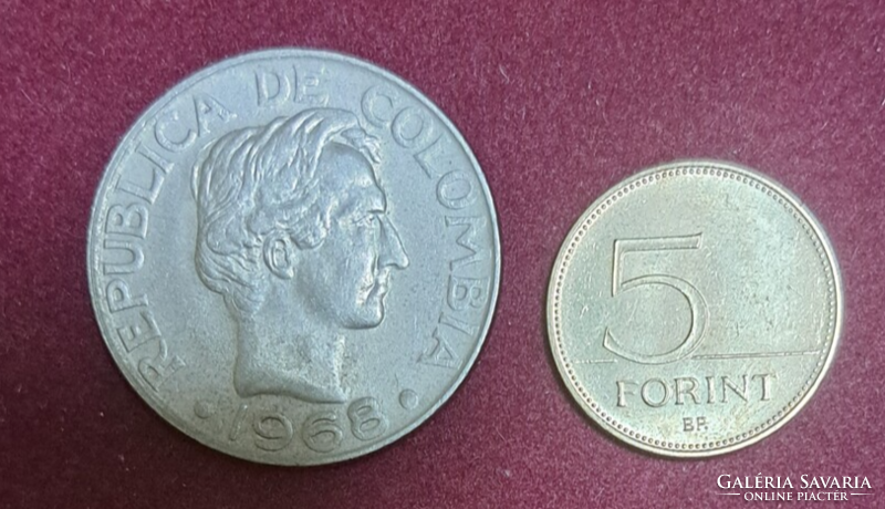 1959. Kolumbia 50 Centavos (1659)