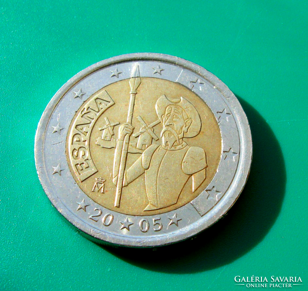 Spain - 2 euro commemorative coin - 2 € - 2005 - don quixote