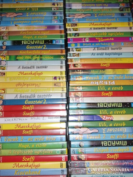 Dvd collection of first Hungarian fairy tales editions