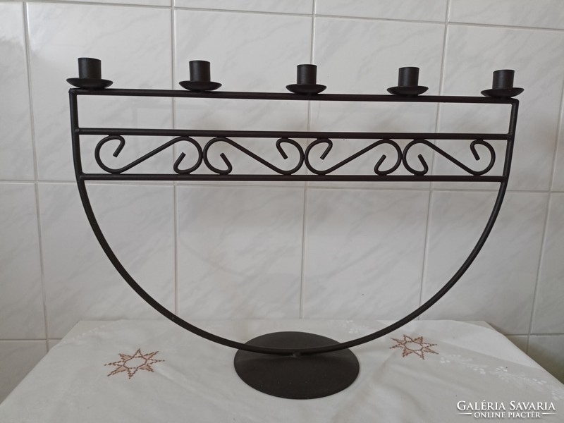 Wrought iron table candle holder HUF 9,000