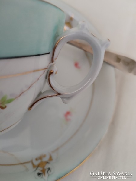 Porcelain teacup - Art Nouveau style