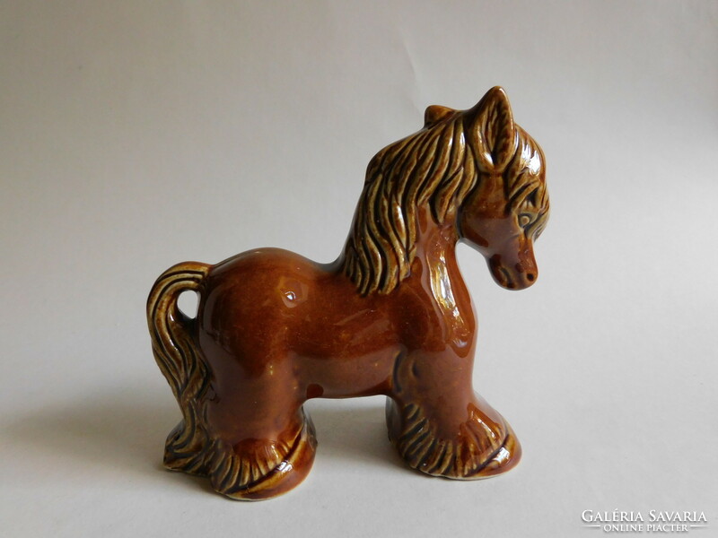 Brazilian ceramic horse 12 cm