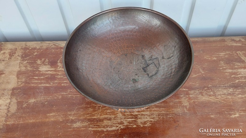 Lignifer metalwork craftsman bronze bowl