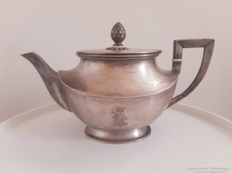 János Paár silver tea pourer 759 gr!!!! Very affordable price!!