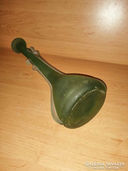 Murano green glass vase - 35 cm (z)