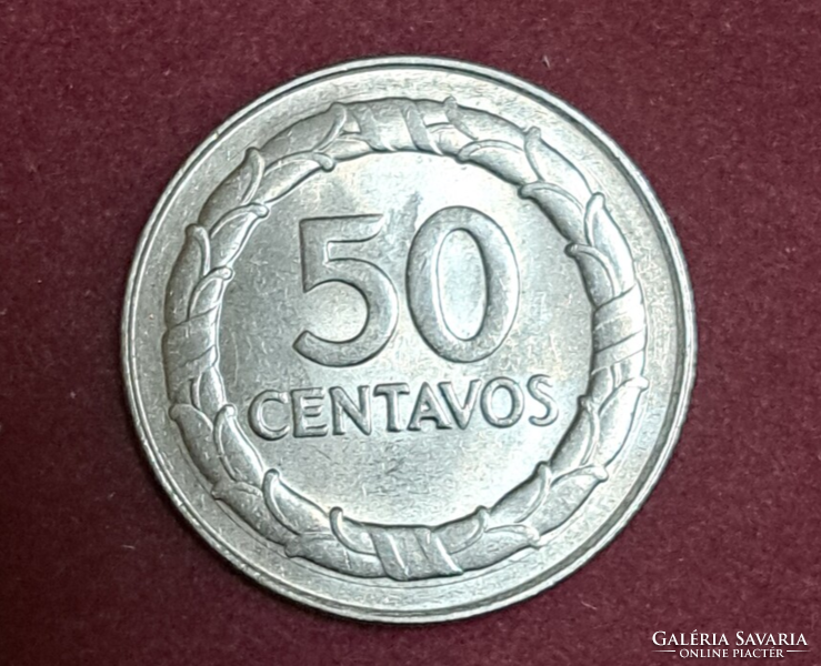 1959. Kolumbia 50 Centavos (1659)